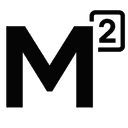 M² logo